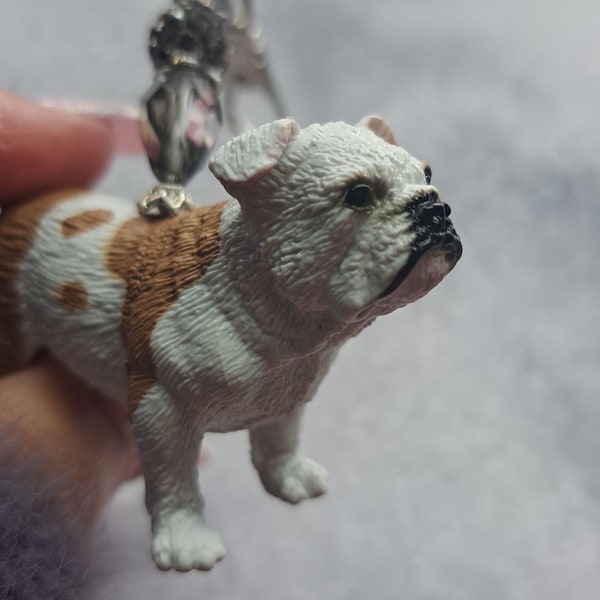 Schlüsselanhänger Taschenbäumler Englische Bulldogge