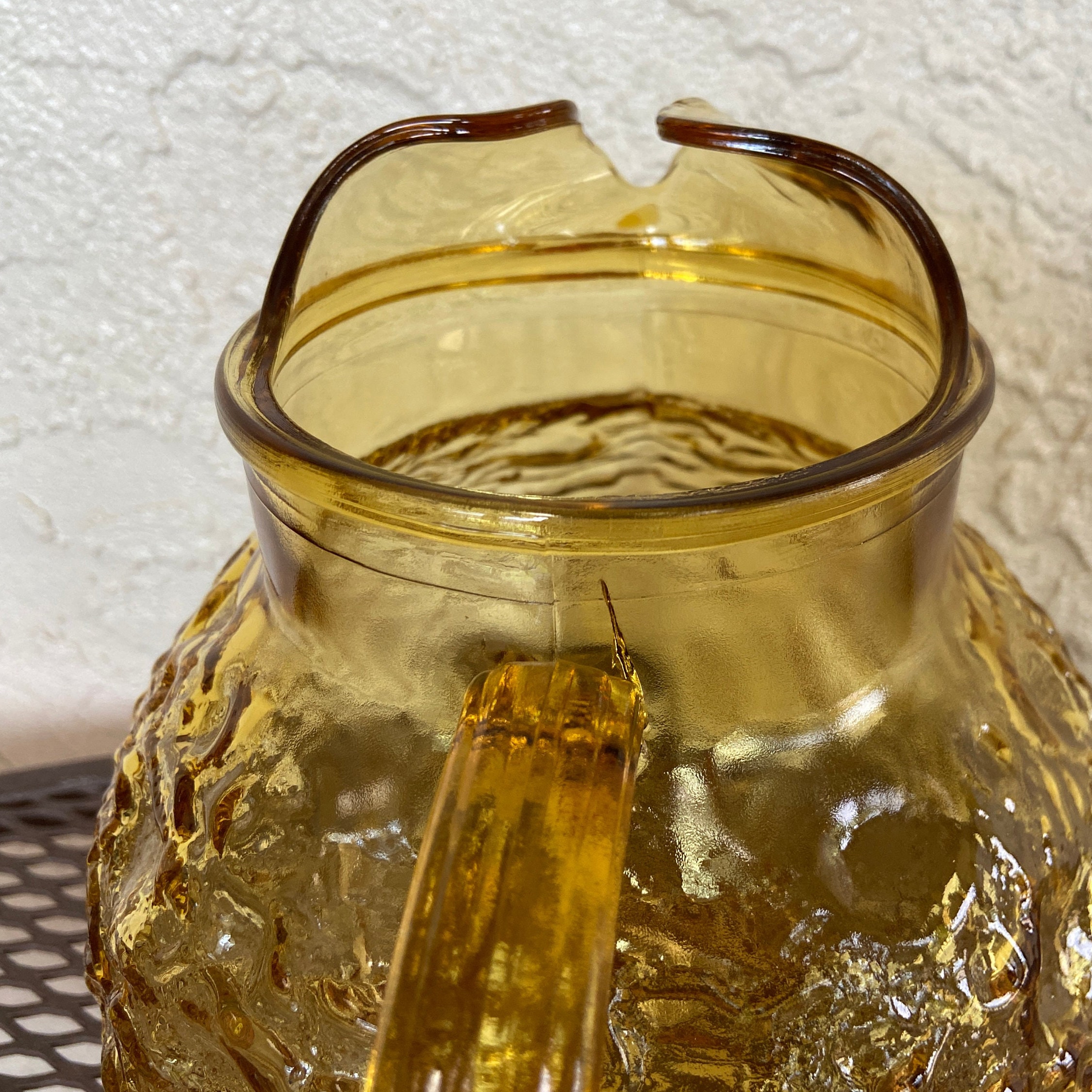 Vintage Anchor Hocking Pitcher Etsy