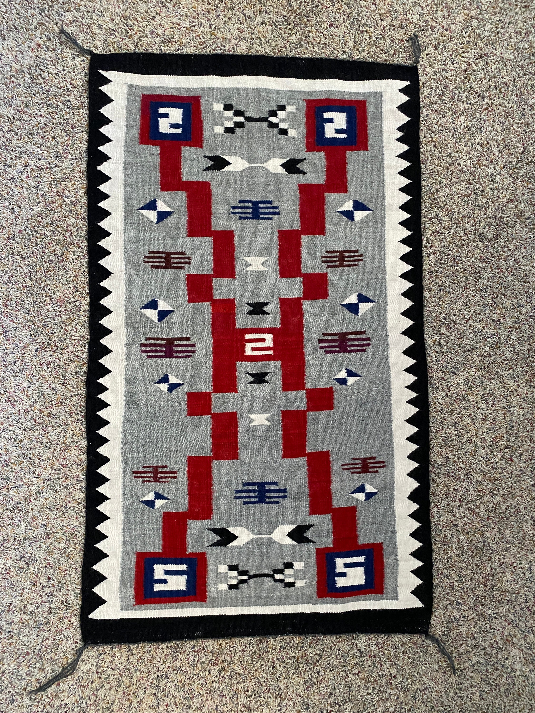 Storm Mountain Rug Pattern Vintage Storm Pattern Navajo Rug - Etsy