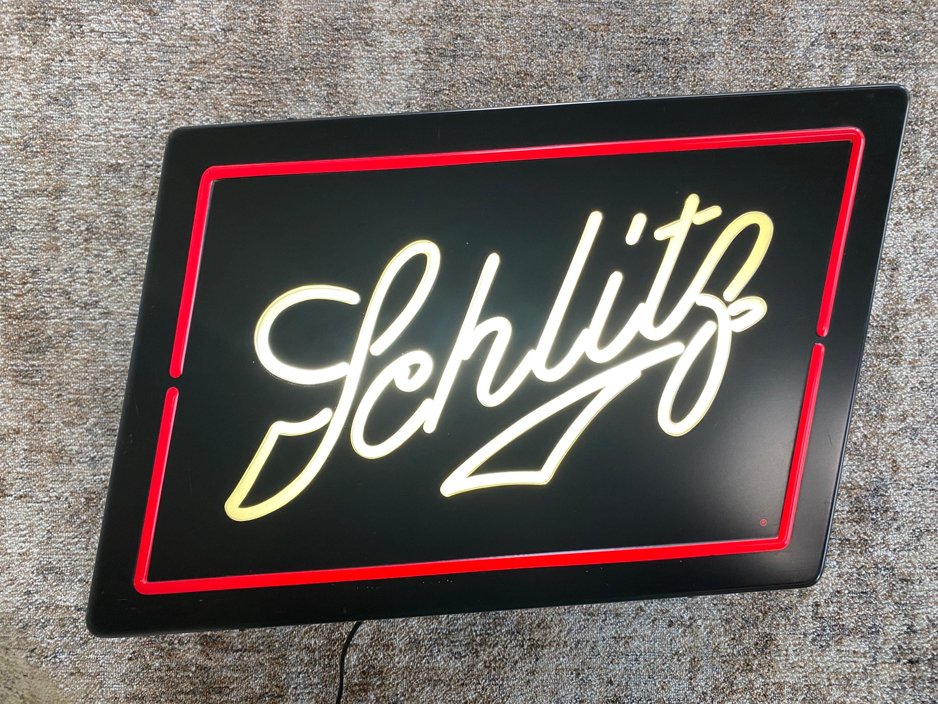Vintage Schlitz Signs - Etsy