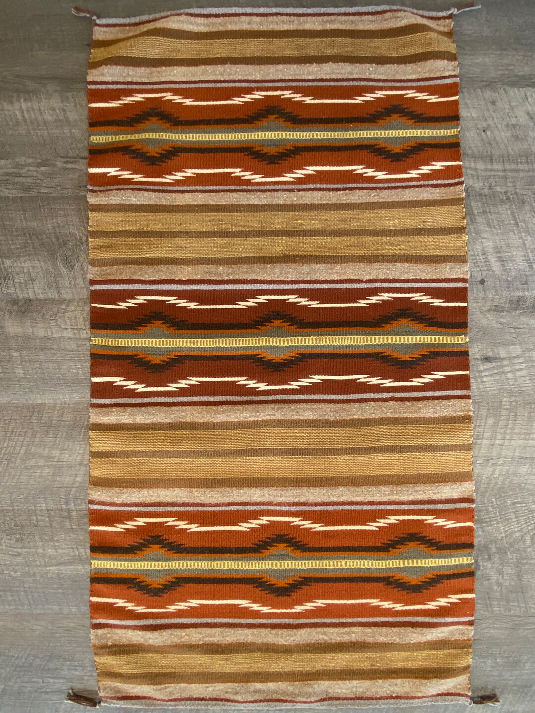 Vintage Crystal/chinle Style Navajo Rug - Etsy