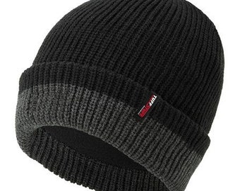 Two Tone beanie Black/Grey