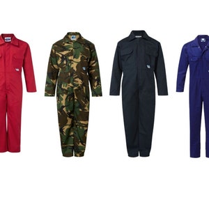 Kids School Work Coverall