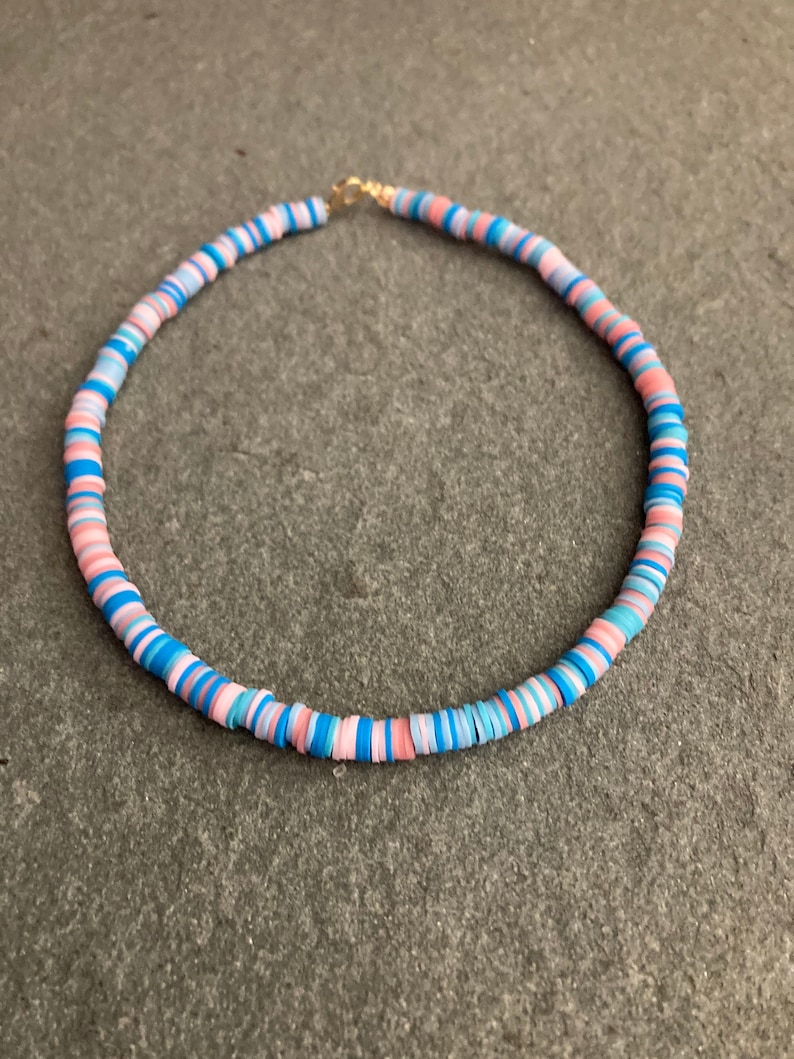 Yellow Clay Beaded Choker