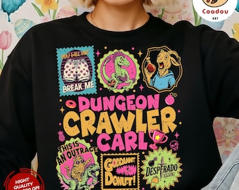 Dungeon Crawler Mug PNG , LitRPG Fantasy Reader Achievement Design, Funny Dungeon Adventure Gamer Print File