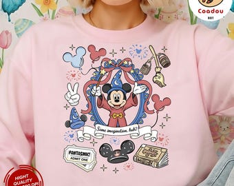 Disney Fantasia Coquette Bow Mickey Sorcerer Mirror Style Png, Walt Disney Png, Disneyland Trip Png, Disneyland Fantasmic Png
