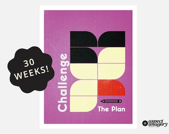 Challenge Planner, Homeschool Planner, Classical Conversations Planner, Challenge Student Planner, 2023/2024 Student Planner, Pink & Orange