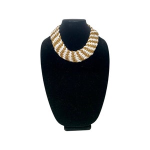 Nunya Handmade African Beaded Choker – Elegant Tribal Necklace | Wisdom-Inspired Ghanaian Jewelry