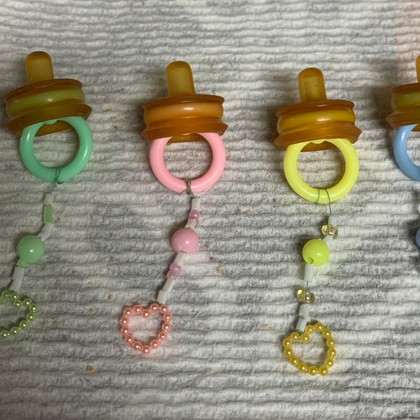 Tiny Reborn Rubber top Pacifiers