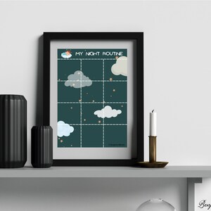 Kids Daily Routine Cards | Visual Schedule, Chore Chart (digital ...