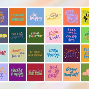 Positive Mindset Cards, Positive Affirmation Cards, Motivational Cards, Self Care, Affirmation Cards to Brighten Your Day, Manifesting Cards