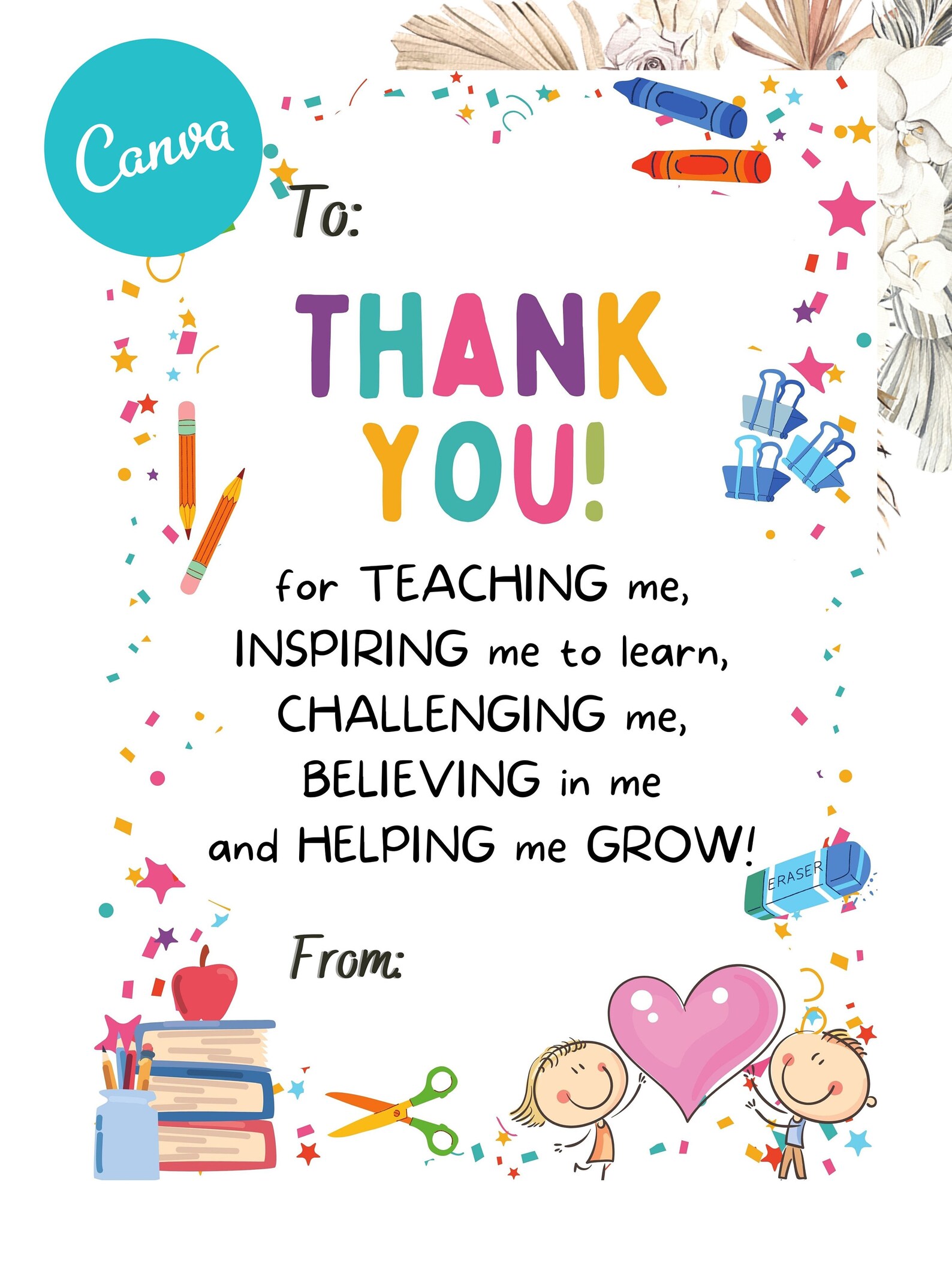 Teacher Appreciation Week Printable Survey Thank You Coloring Etsy