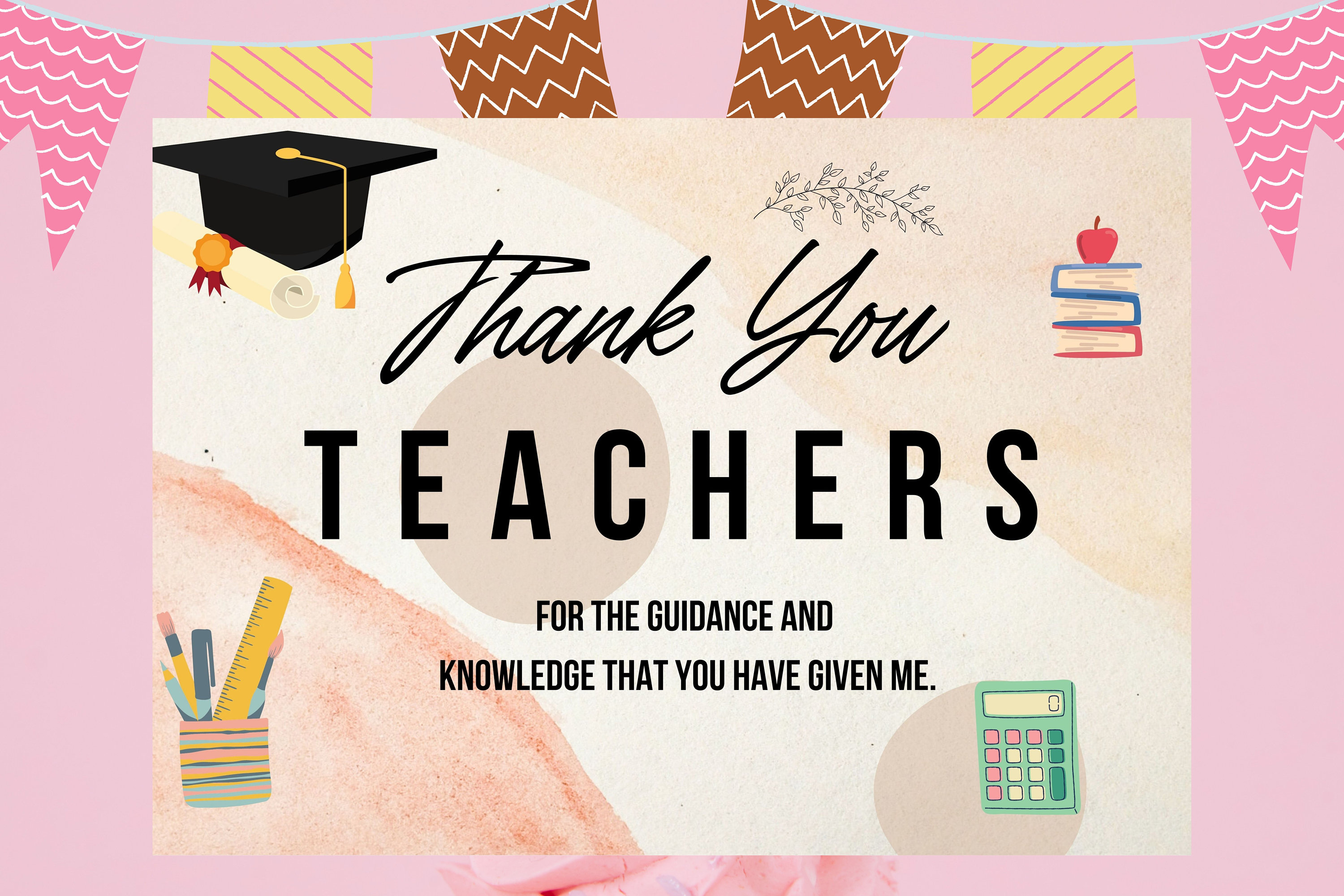Teacher Appreciation, Thank You Card, End of Year, Printable Gifts ...