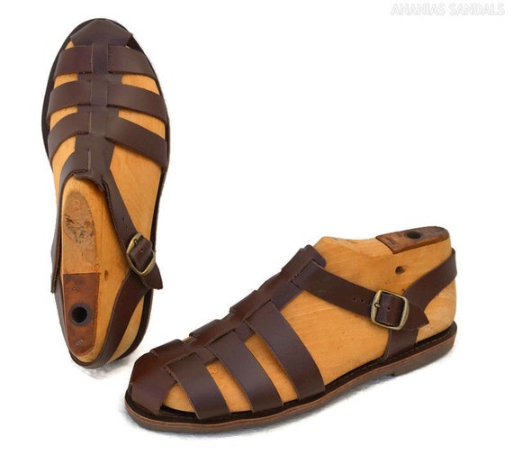 Greek Roman Gladiator Leather Sandals for Women | Etsy
