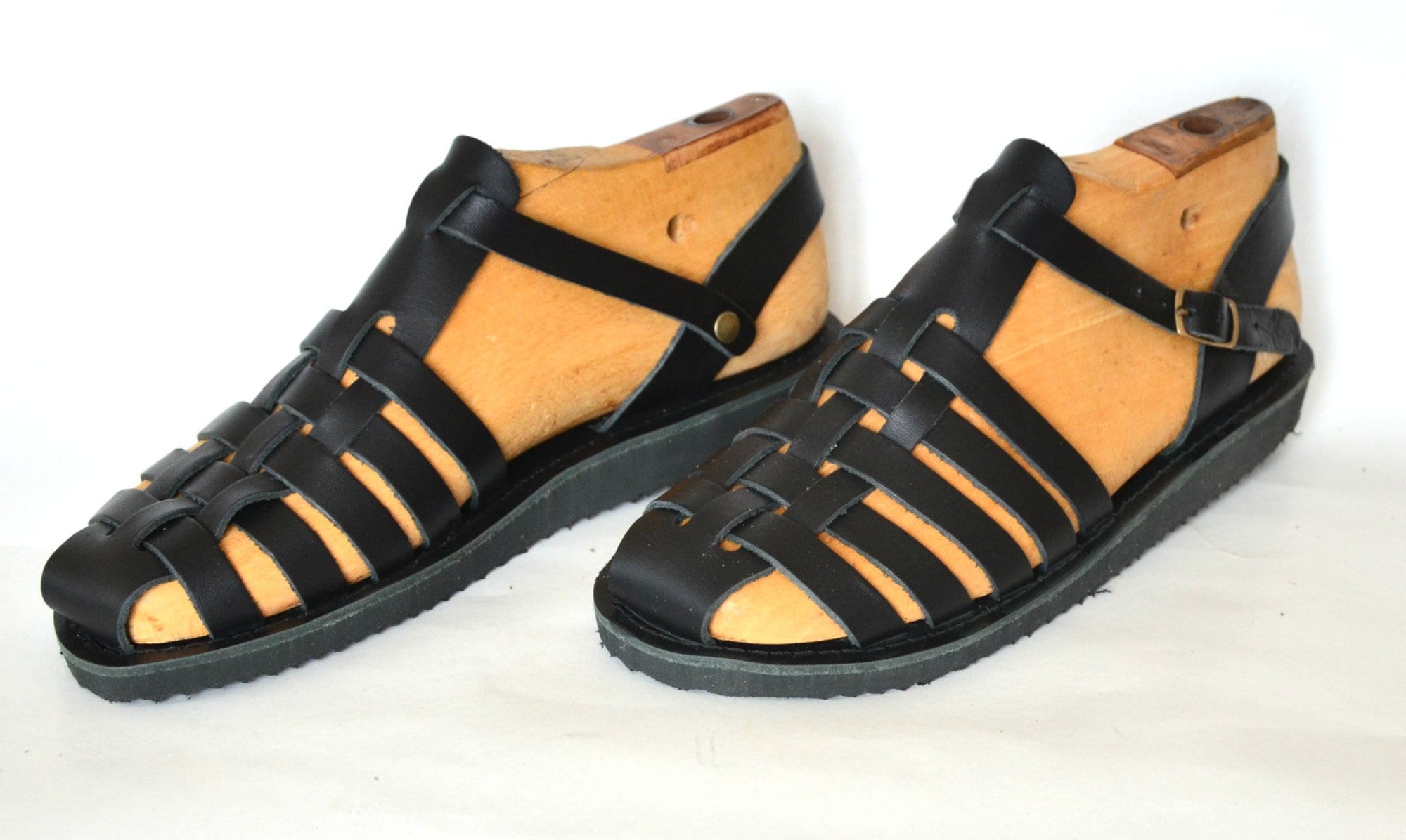 Greek Handmade Roman Leather Sandals for Men W/tracking Sole NEW STYLE ...