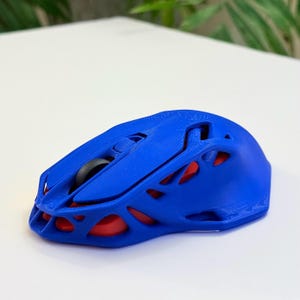 Wireless 3D Printed Computer Mouse | AI-Generated Design, Adjustable Sensitivity, PC, Mac & Chromebook Compatibility, Long Battery Life