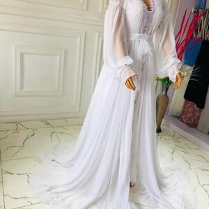 Bridal Dress/wedding Robe/photo Shoot Dress - Etsy