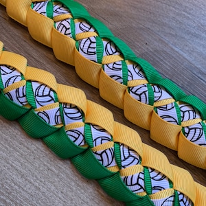 Volleyball lei - you pick color! Graduation Team Awards Senior night Events Team Spirit Grad night Class of 2025