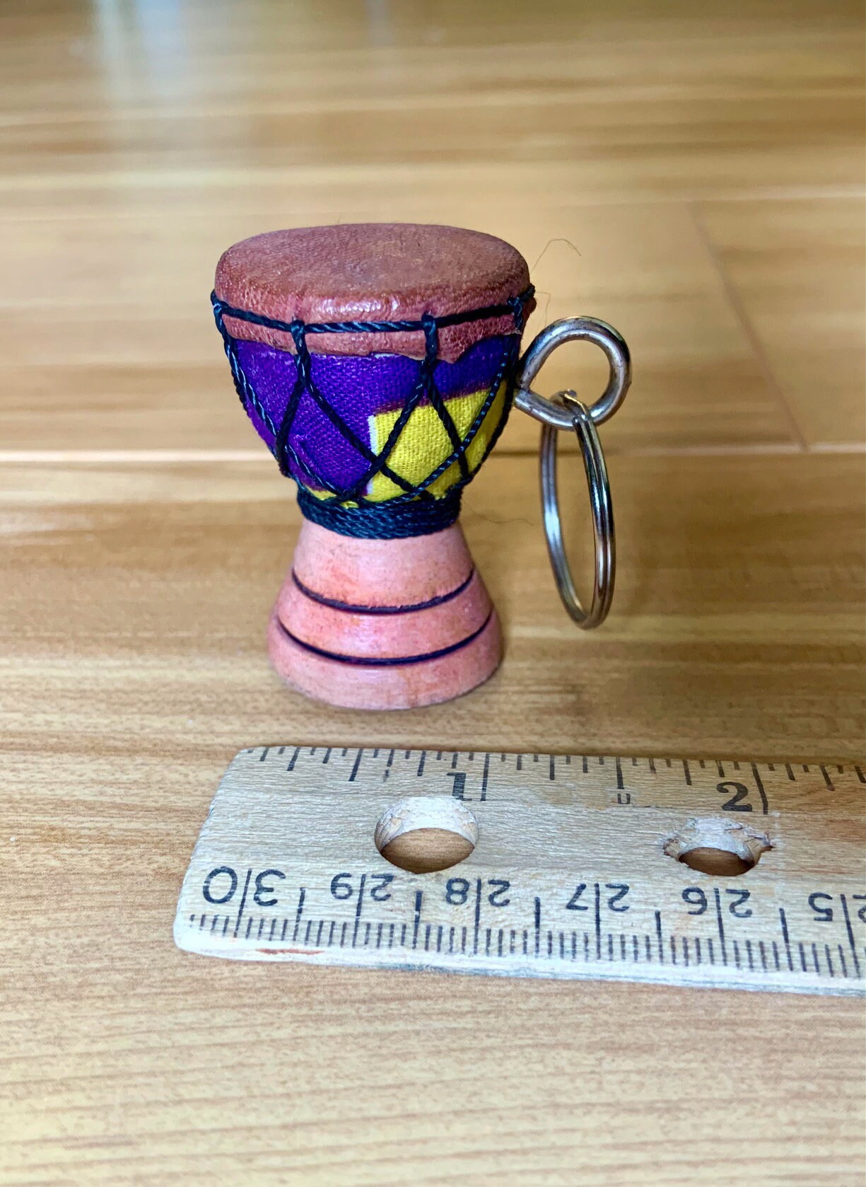 Djembe Drum Keychain Etsy