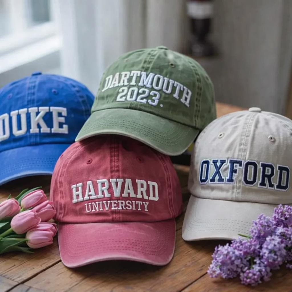Casquette Harvard Rouge Ajustable Bay State Apparel – Neuve Avec étiquettes