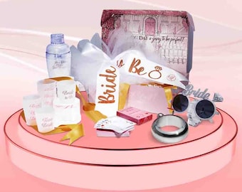 Bachelorette Party Box, Gift For Bride, Bride Gift Box, Future Mrs Gift, Engagement Gift for Bride, Bridal Shower Gift ~ Mrs... At Last!™