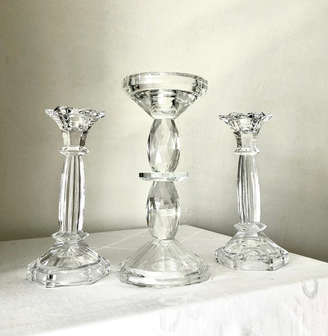 Wedding Candle Holders Unity Candle Holders Clear Unity Candle Holders