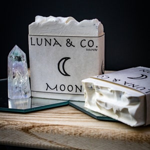 Moon - Planetary Soap, Lunar, Ritual, Phases of the Moon, Cleanse, Magick