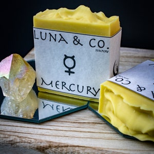 Mercury - Planetary Soap, Ritual, Cleansing, Spiritual, Magick