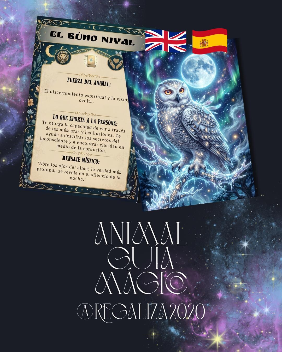 Magical Animal | Totem | Spirit Guide Affinity Test | Explanatory Card ...