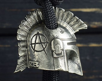 Mandalorian Helm PARACORD SLUITING KRAL Bounty Hunter Stormtrooper Star Wars metalen kraal voor mes Lanyard armband edc Gears sieraden maken