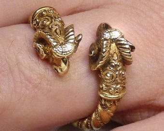 Ramskopring - Ram sterrenbeeld ramsieraden, verstelbare ring, astrologieliefhebbers, unieke dierenring