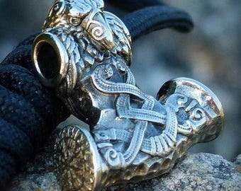 Thors hamer-hanger – Viking Mjölnir-ketting, Noorse mythologiesieraden, Scandinavische amulet