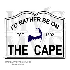 Entrée de Cape Cod signe - lot de deux diff /JPG PNG numérique imprimable Art Télécharger Design