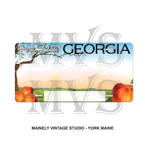 License Vanity Plate Blank Template /JPG PNG Digital Etsy UK
