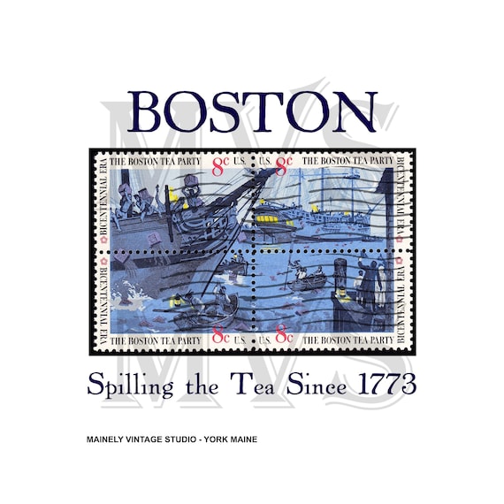 Buy Boston Tea Party 250TH PNG & JPG Digital Printable Art Online in India  - Etsy