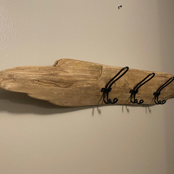 Driftwood Coat Rack Etsy