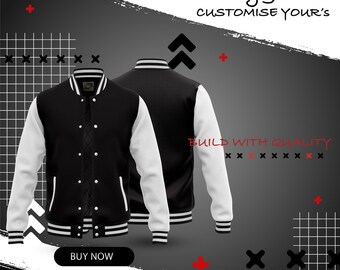 Varsity Jacket Letterman Bomber 
