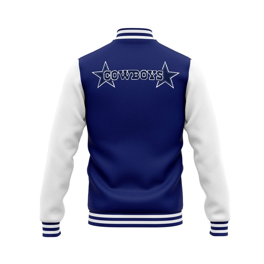 Dallas Cowboys Varsity Jacket Cowboys Letterman Jacket Etsy