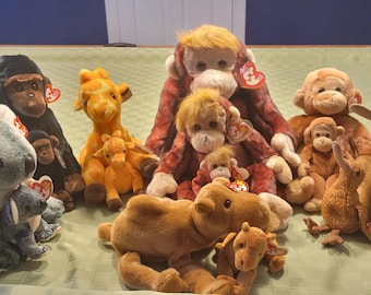 Ty Beanie Buddies - Tangerine Bears - Ty Beanie Buddy (12 Inch) - Etsy