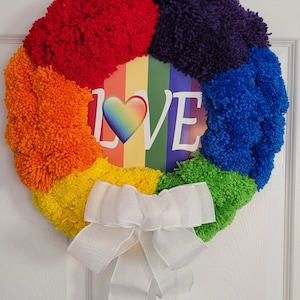 Rainbow Wreath