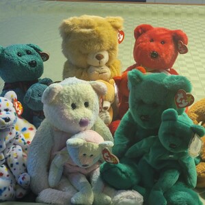 Beanie Buddy and Baby Set