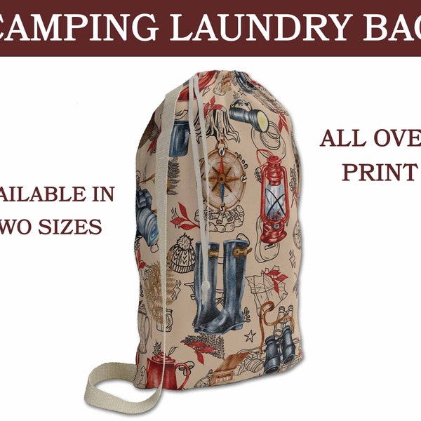 Camp Laundry Bag Etsy