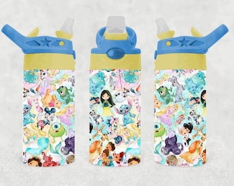 Disney inspired Personalized Bottle 12oz