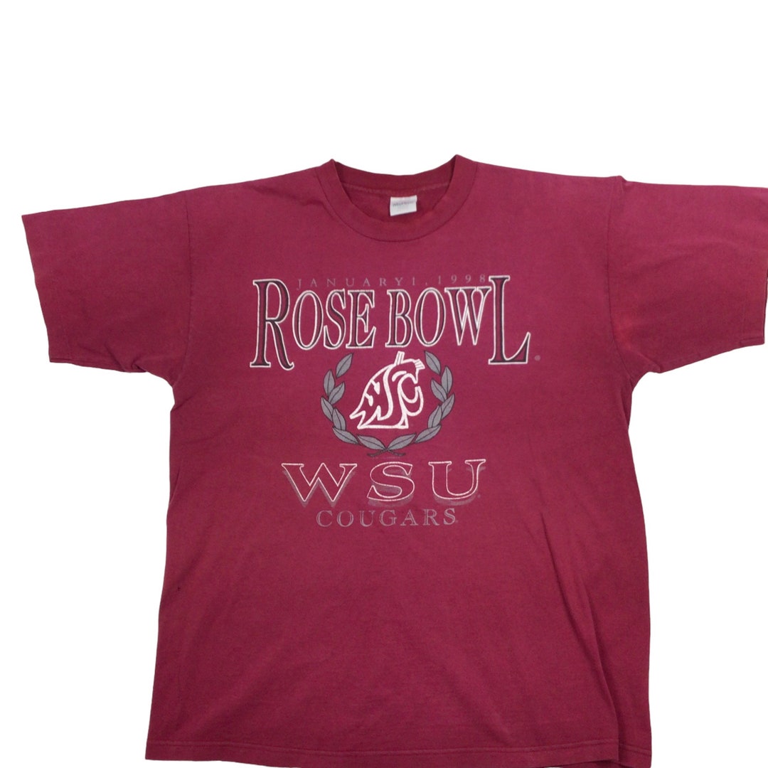 Vintage 1998 Washington State Rose Bowl Single Stitch Tshirt. Etsy