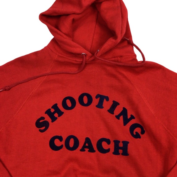 Vintage 1970s/80s Shooting Coach raglan hoodie.  … - image 2