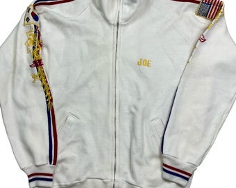 Vintage TNT 70s Racing Jacket. Quilted Lining. Two Front Zip Vintage TNT 70s Racing Jacket. Quilted Lining. Two Front Zip