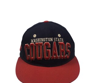Wsu Cougars Hat - Etsy