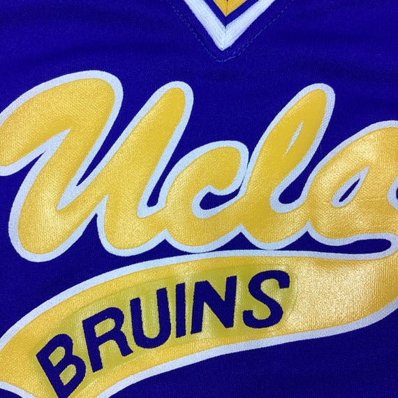 Vintage UCLA Bruins 80s short sleeve V-neck. High… - image 2