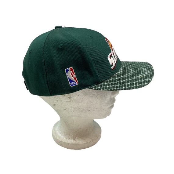 Vintage Seattle Supersonics NBA hat. Made in Taiw… - image 3