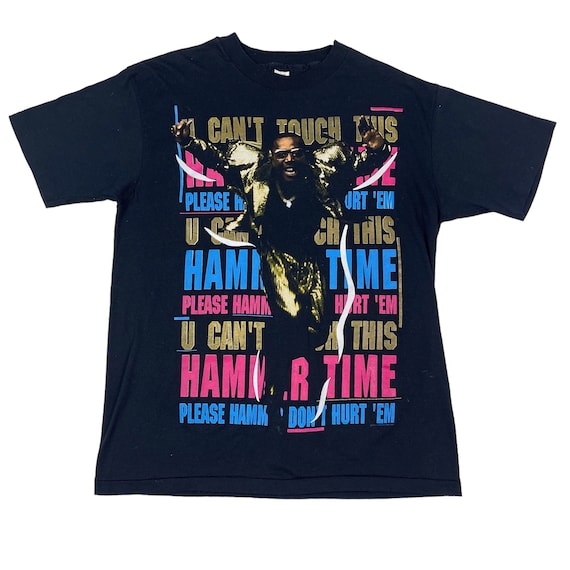 Vintage 1990 MC Hammer single stitch tshirt. USA … - image 1